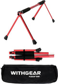 Push up Bar – Folding Dip Bar for Home Workout, Lightweight & Portable Strength Training Equipment for Men & Women, Indoor & Outdoor Use (Hawk)