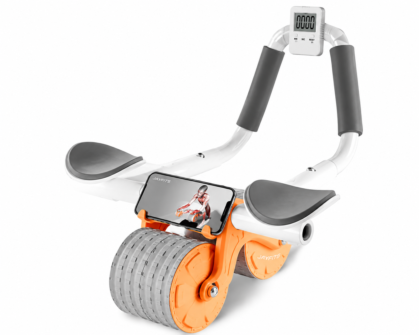 Ab Roller with Elbow Support +
