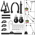 Cable Weight Pulley System for LAT Pulldown Biceps Curl Forearm Shoulder Strength Training